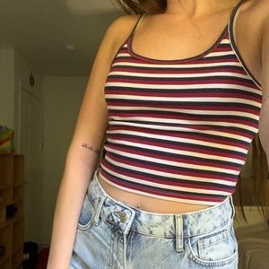 Forever 21 stripe tank